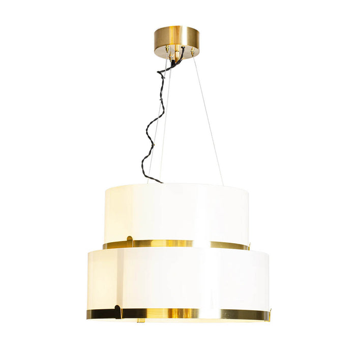 Kattovalaisin Marcel messinki/valkoinen