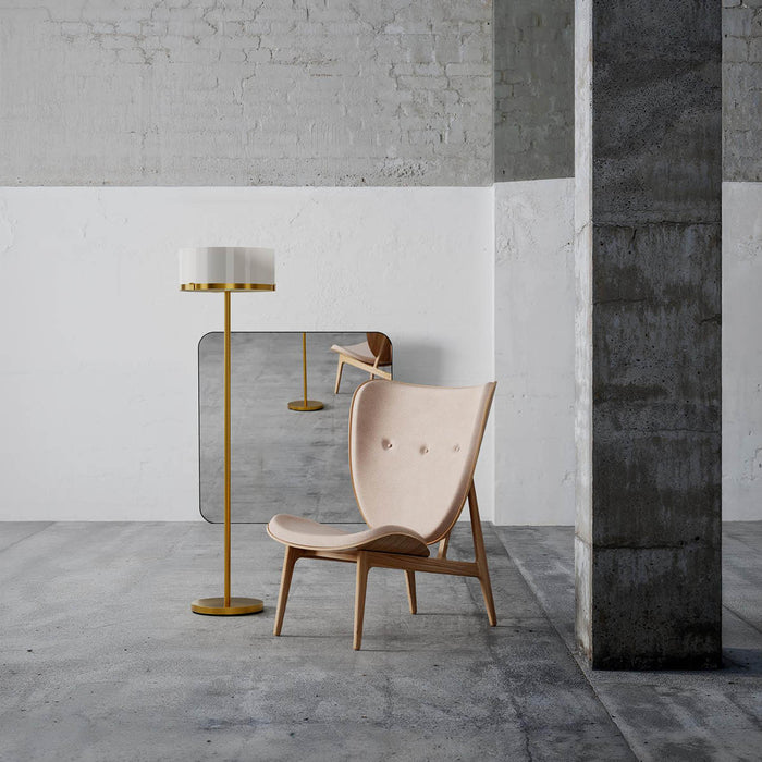 Lattiavalaisin Marcel messinki/valkoinen