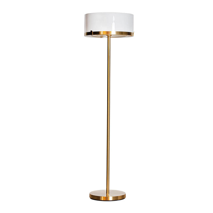 Lattiavalaisin Marcel messinki/valkoinen