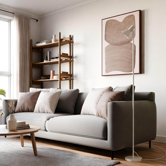 Lattiavalaisin Malone valkoinen