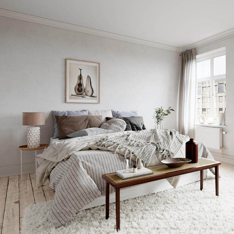 Pöytävalaisin Fiore beige