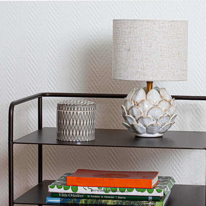 Pöytävalaisin Rosanna beige