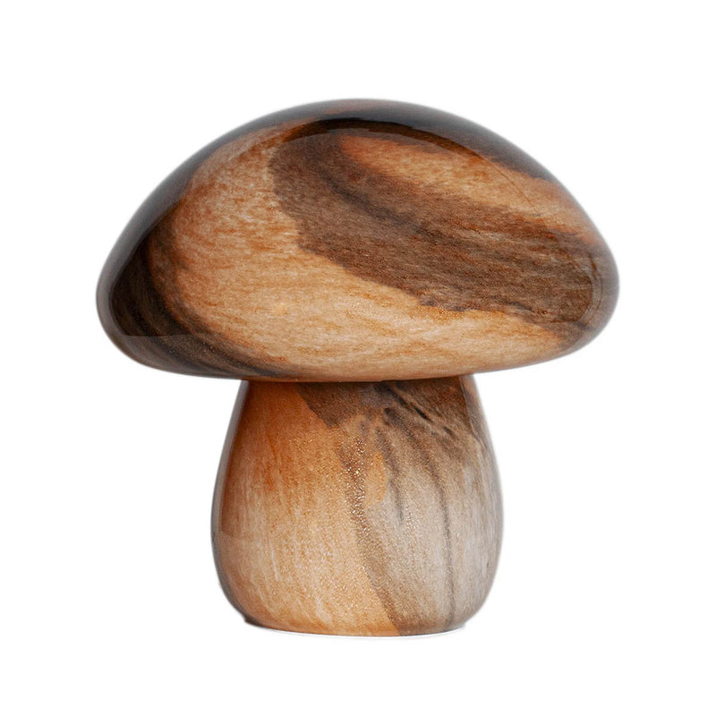 Pöytävalaisin Mira Mushroom luonnonvärinen