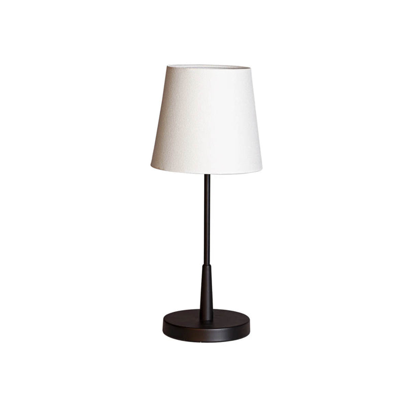 Pöytävalaisin Lumi 48 cm musta/valkoinen
