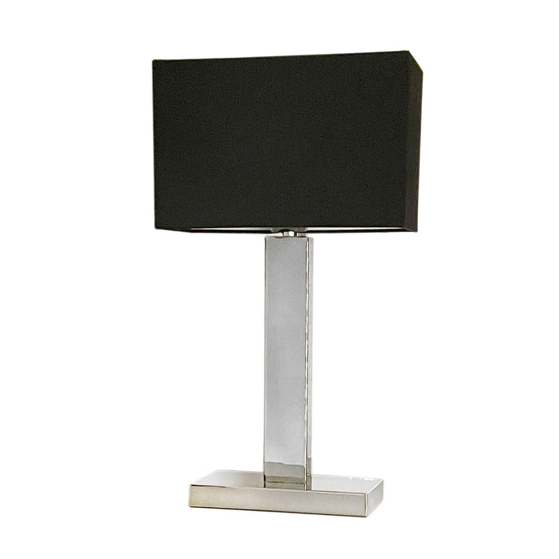 Pöytävalaisin Prime 47 cm kromi/musta