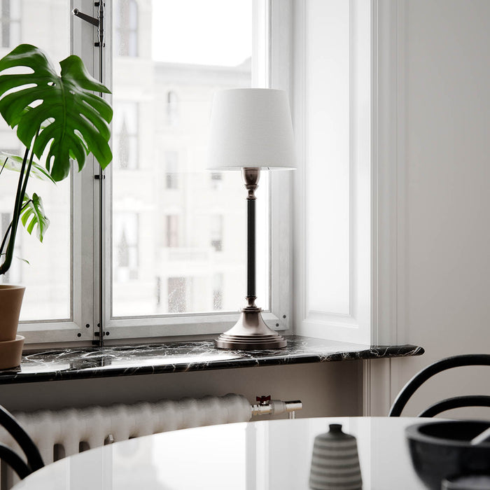 Pöytävalaisin Dinant valkoinen