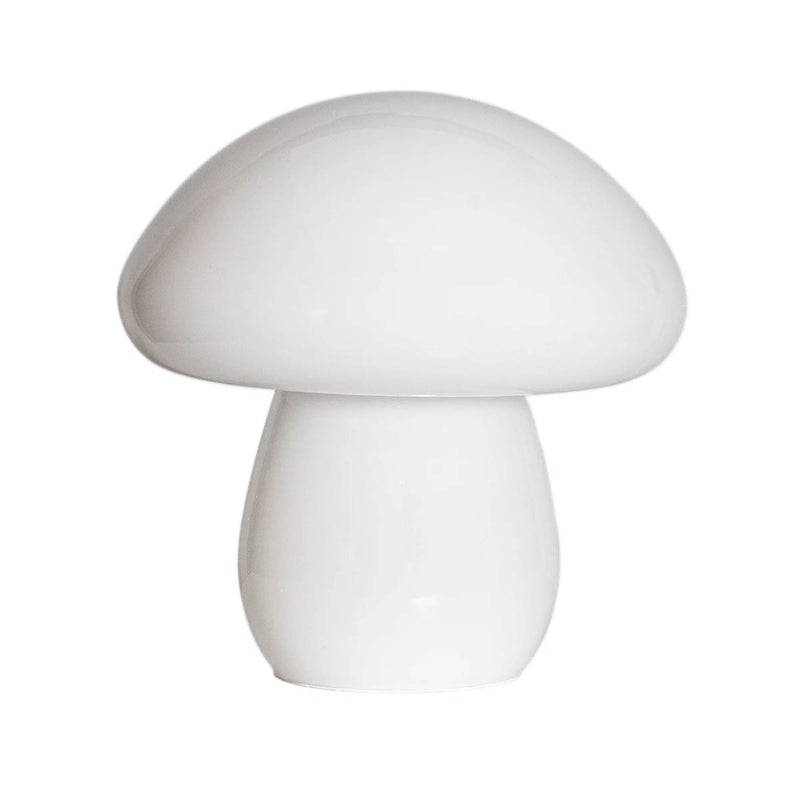 Pöytävalaisin Mira Mushroom valkoinen