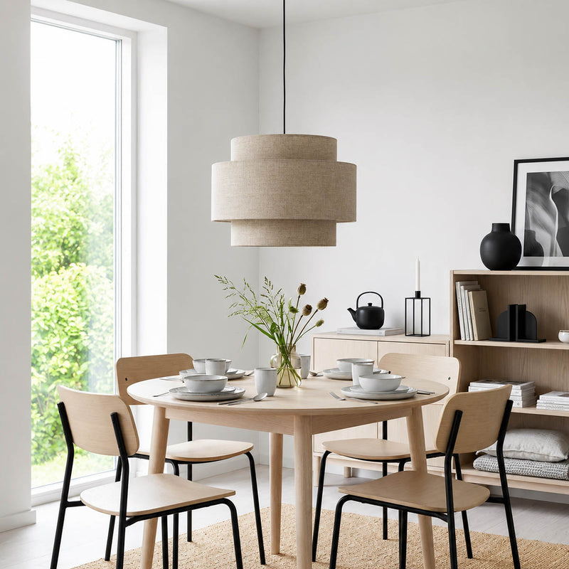 Riippuvalaisin Hilma beige 55 cm