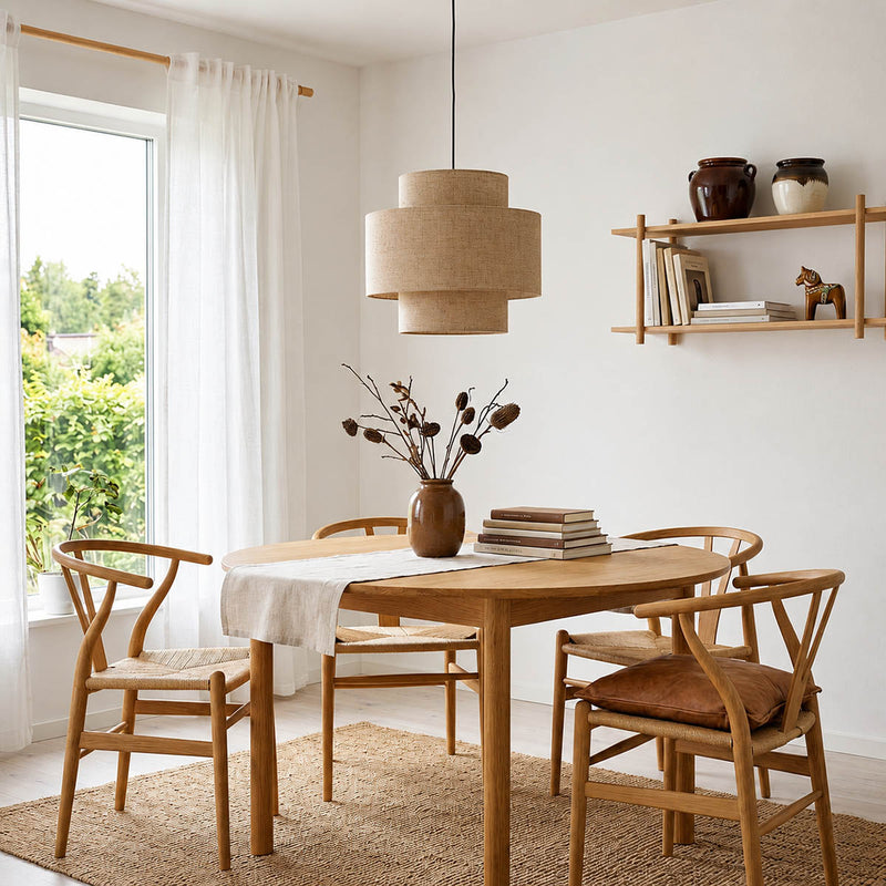 Riippuvalaisin Hilma beige 40 cm