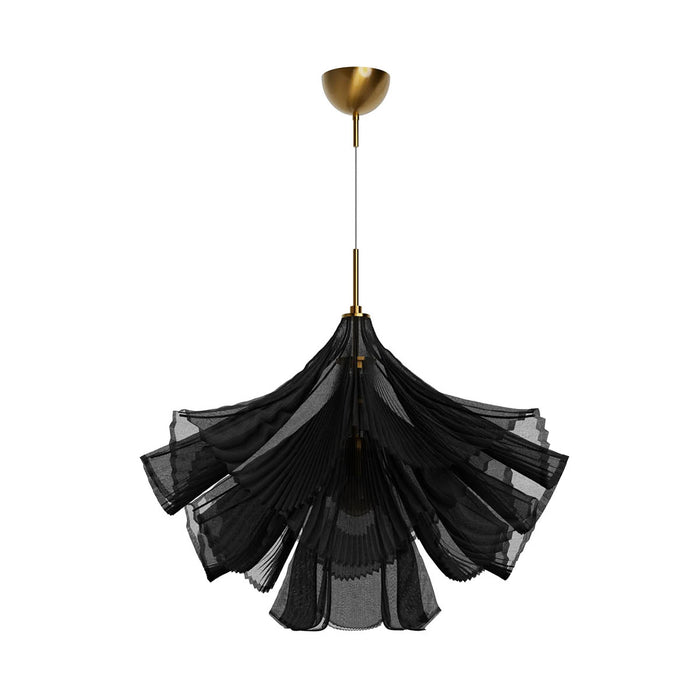 Riippuvalaisin Juliette musta/messinki