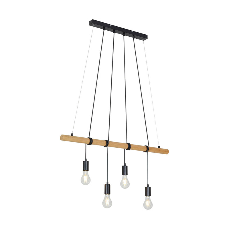 Riippuvalaisin Bar 90cm puu/musta
