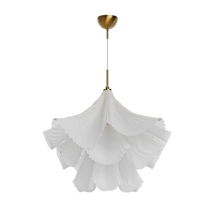 Riippuvalaisin Juliette valkoinen/messinki