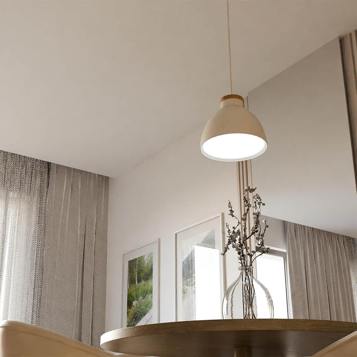 Riippuvalaisin Vito 30 cm beige