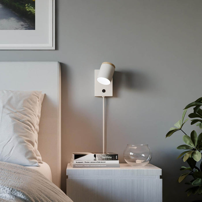 Seinävalaisin Clement beige