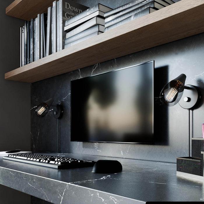 Seinävalaisin Moon musta