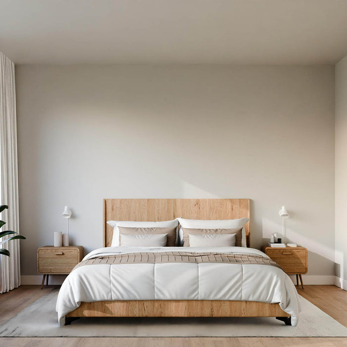 Seinävalaisin Malone valkoinen