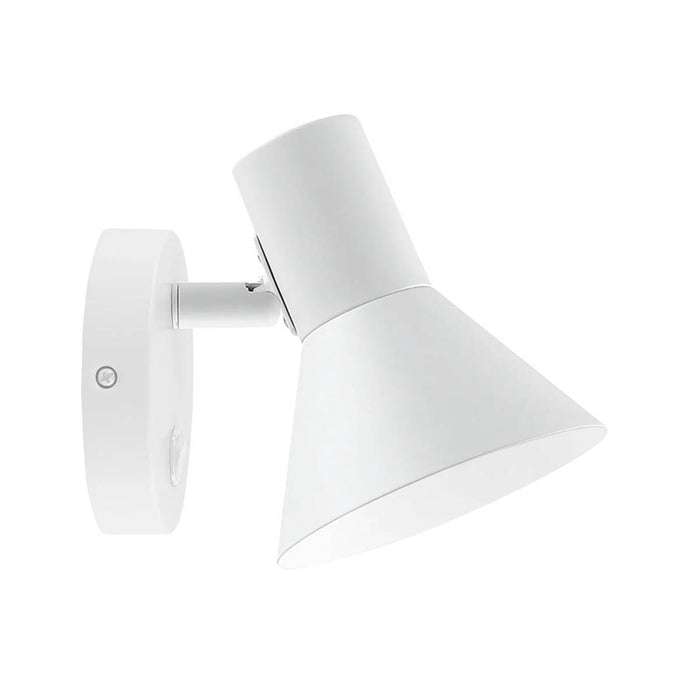 Seinävalaisin Malone valkoinen