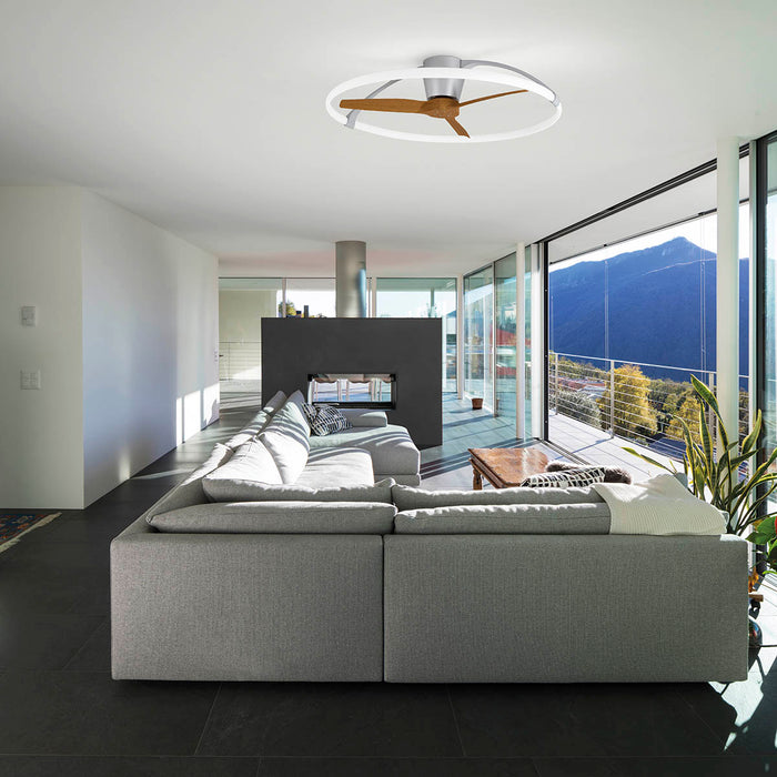 Tuuletinvalaisin Nepal hopea/puu