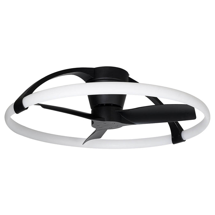 Tuuletinvalaisin Nepal mini musta