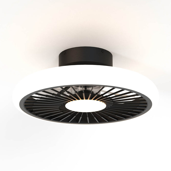 Tuuletinvalaisin Turbo musta