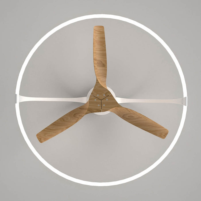 Tuuletinvalaisin Nepal valkoinen/puu