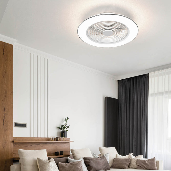 Tuuletinvalaisin Alisio XL valkoinen