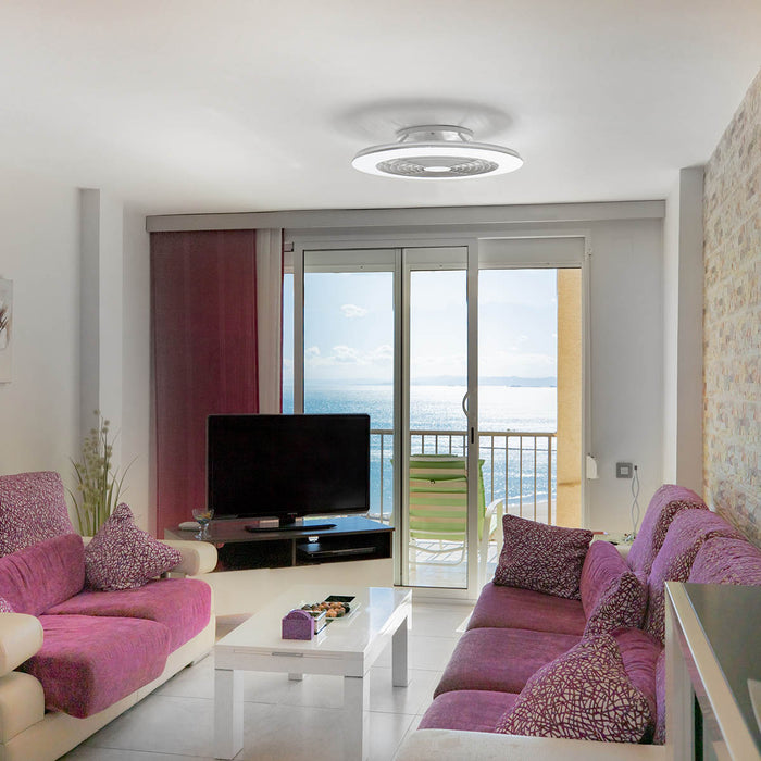 Tuuletinvalaisin Alisio XL valkoinen