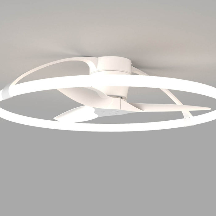 Tuuletinvalaisin Nepal valkoinen