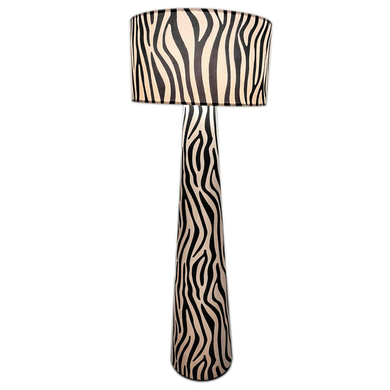 Lattiavalaisin Zany Zebra musta/valkoinen