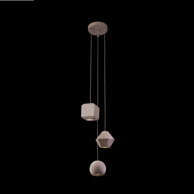 Kattovalaisin Geometric betoni