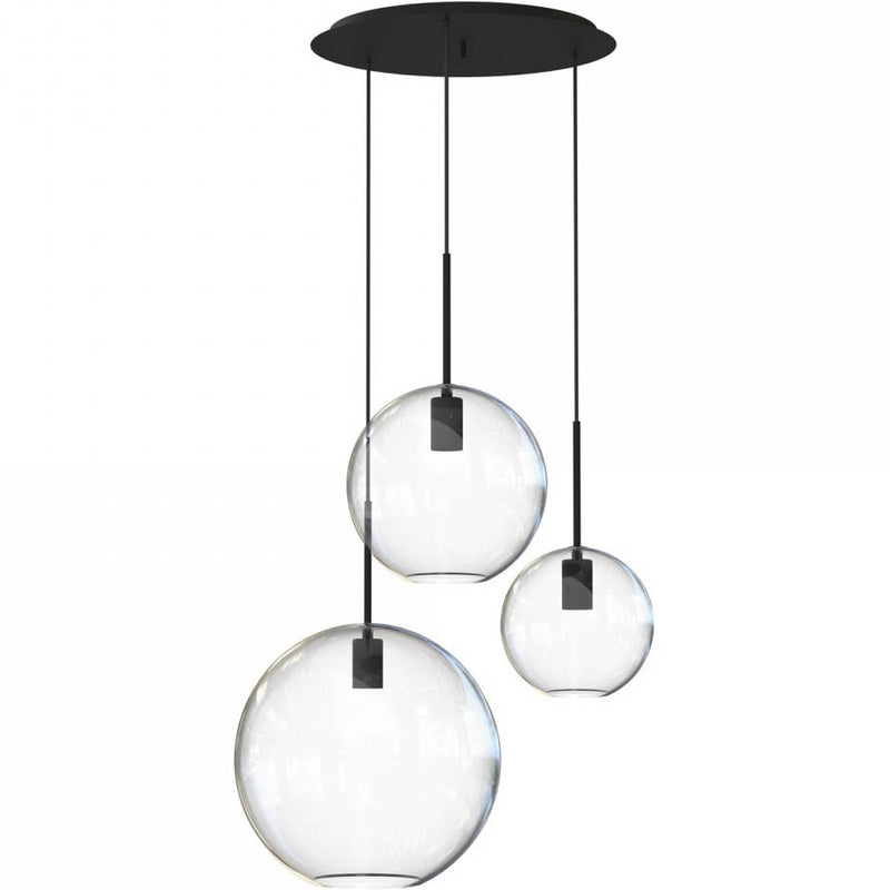 Riippuvalaisin Sphere III musta